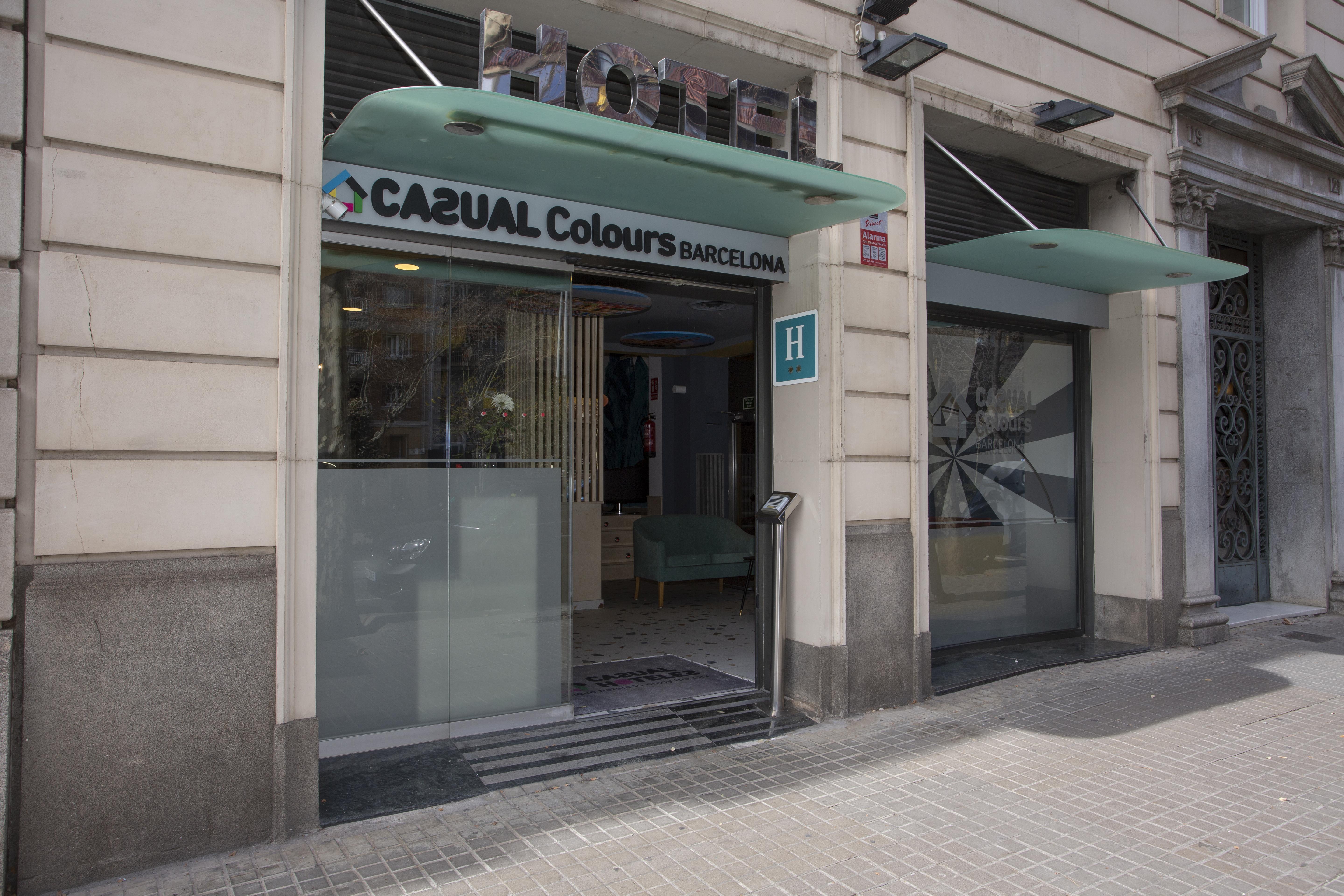 ホテル Casual Colours バルセロナ エクステリア 写真
